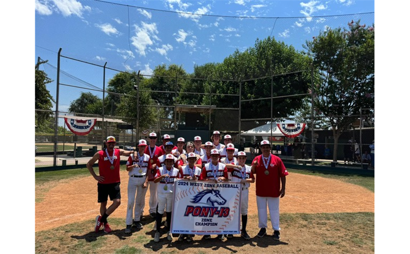 2024 Pony 13u West Zone Champions!